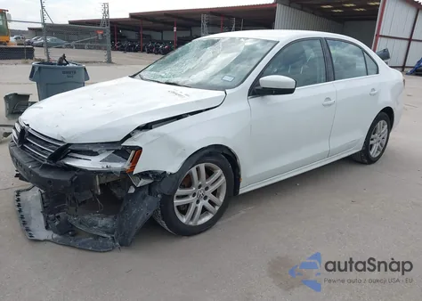 2017 Volkswagen Jetta 1.4T S z USA, uszkodzony, nr VIN 3VW2B7AJ7HM246634